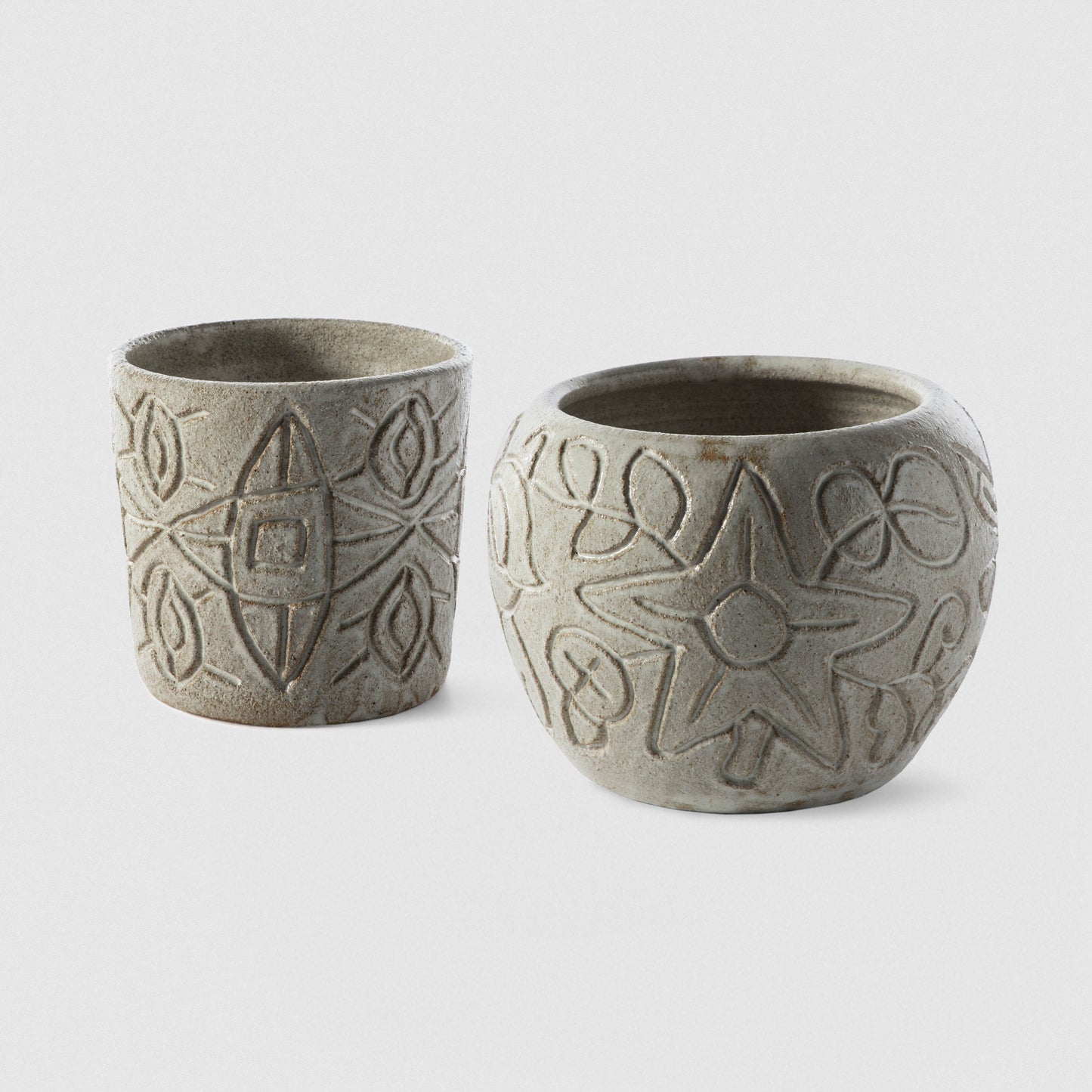 cachepot reto g branco