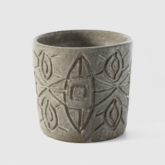 cachepot reto g branco