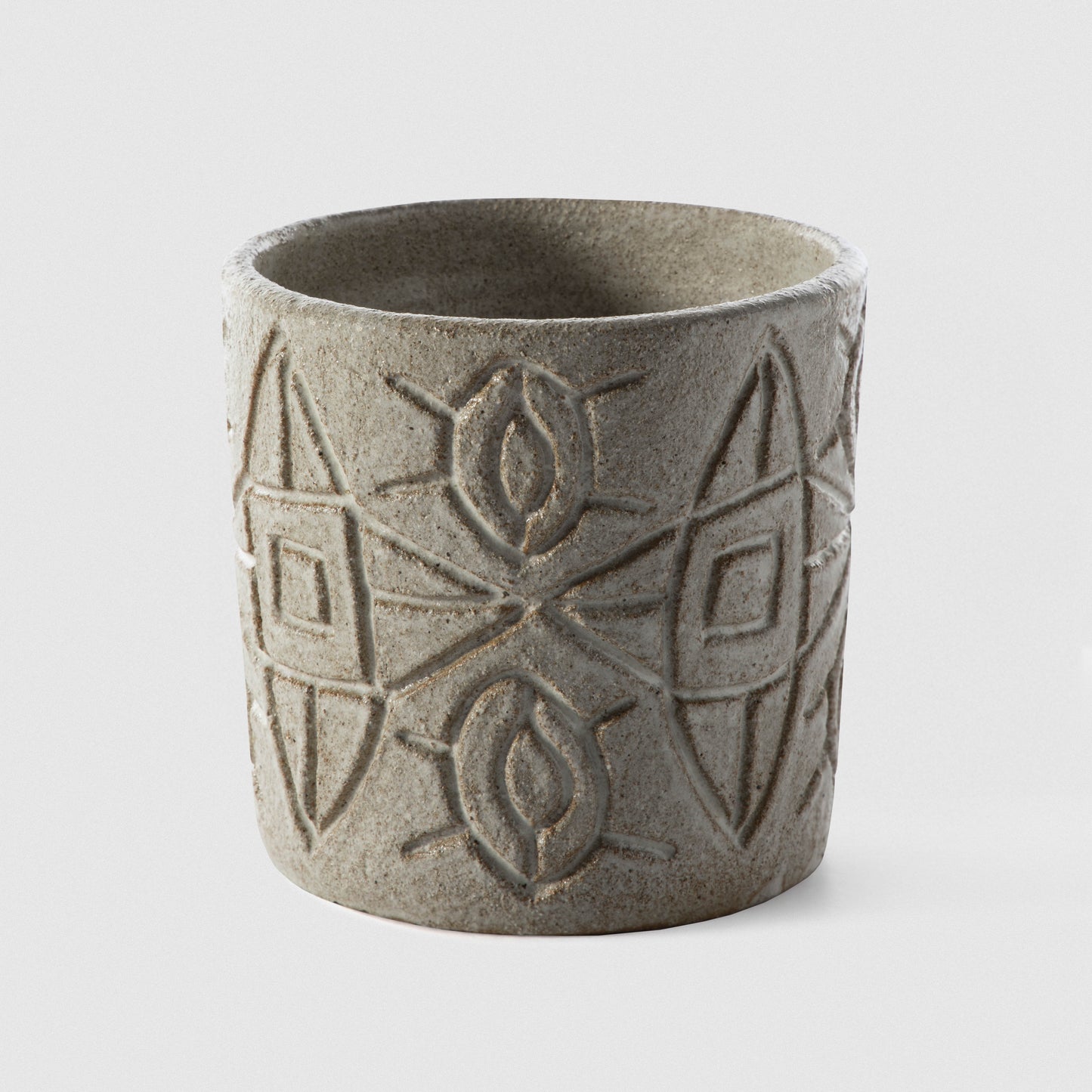 cachepot reto m branco