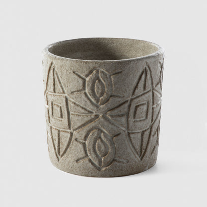 cachepot reto m branco